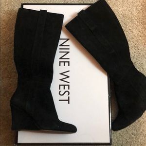 Nine West black boots